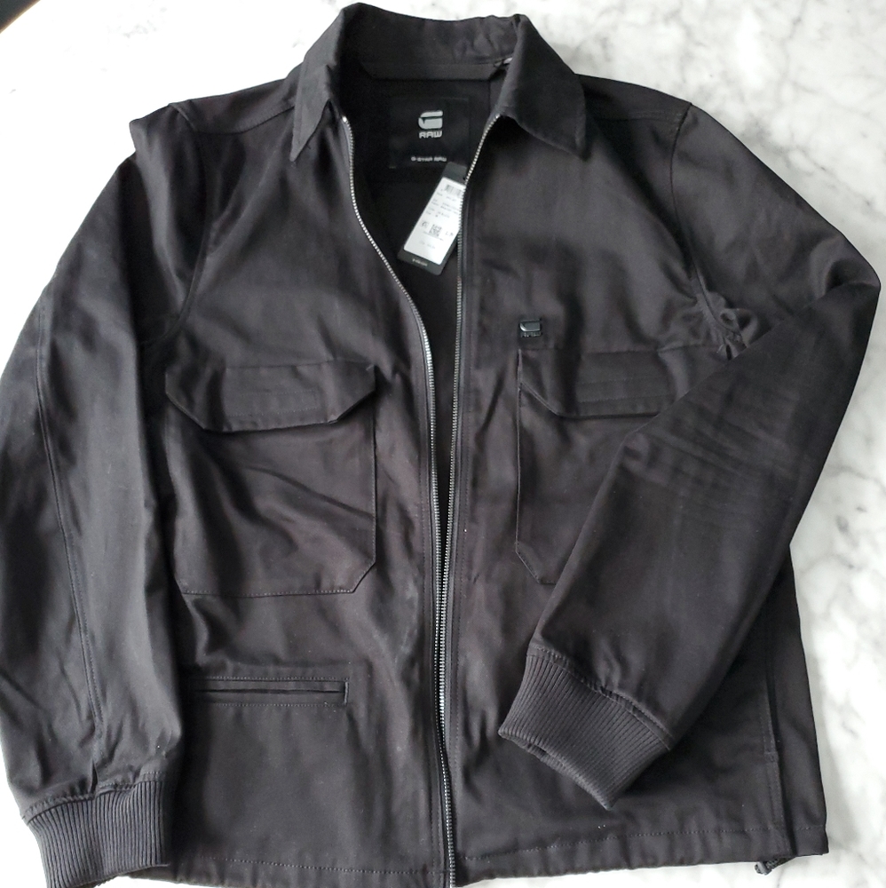 G-Star Black Utility Jacket Men's M.